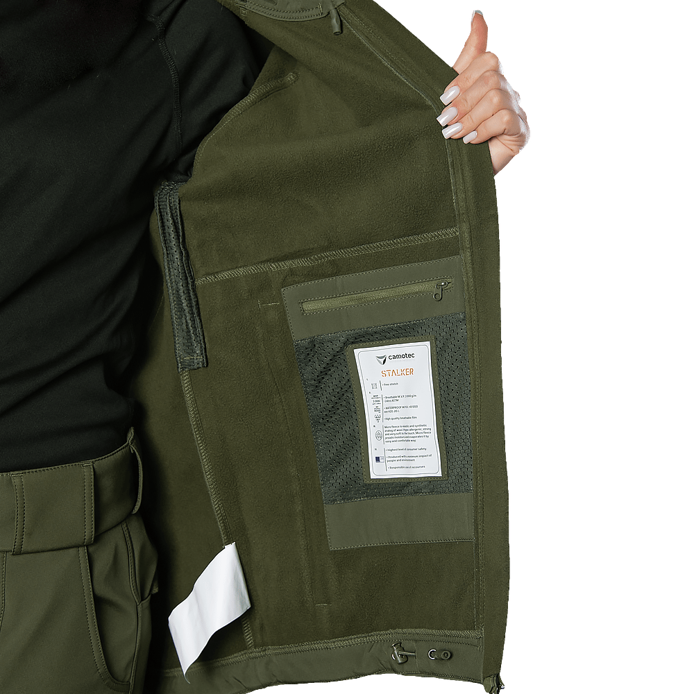 Pani SoftShell Suit Olive