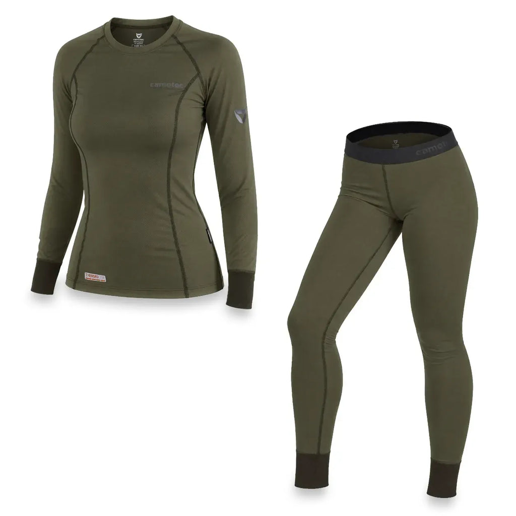 LVL1+ Pani ThermoGrid Thermal Underwear Olive