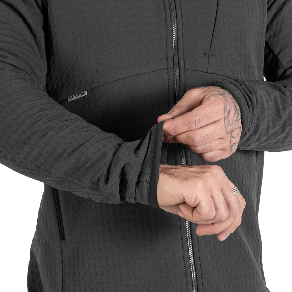 Plast Hood Jacket Graphite