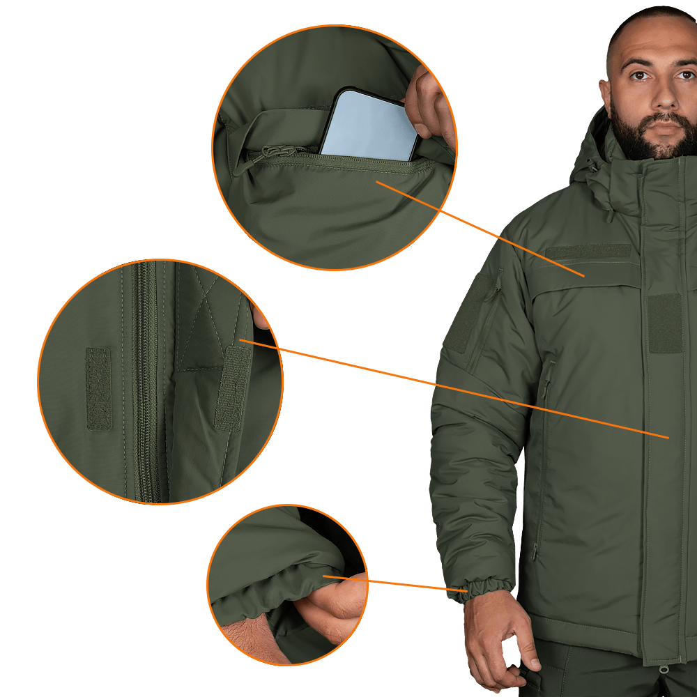 Patrol Taslan Suit Dark Olive