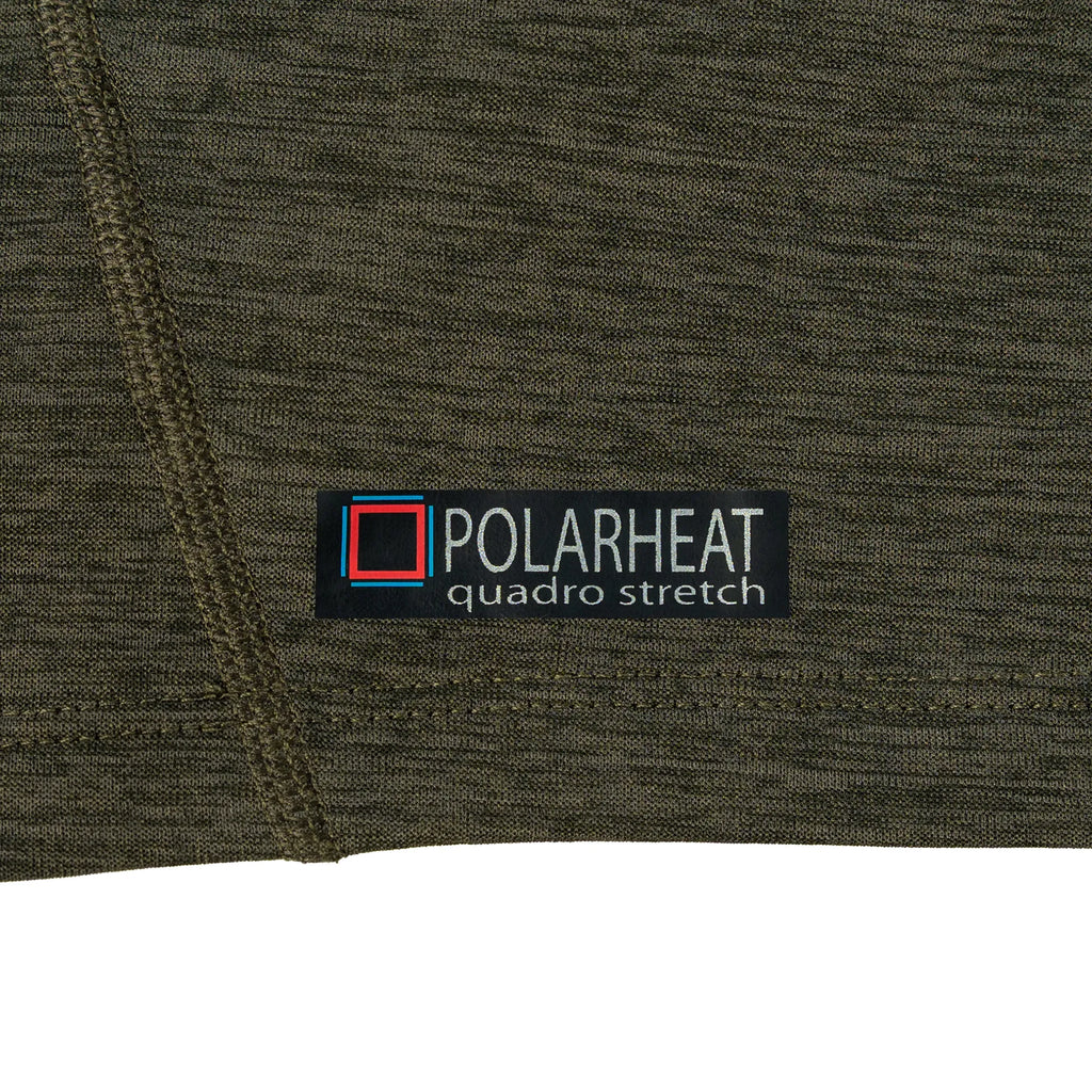 Hawk Hex Thermal Shirt Olive Melange
