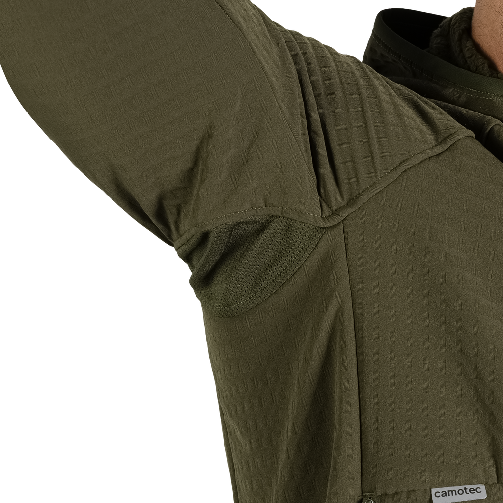 Plast Hood Jacket Olive