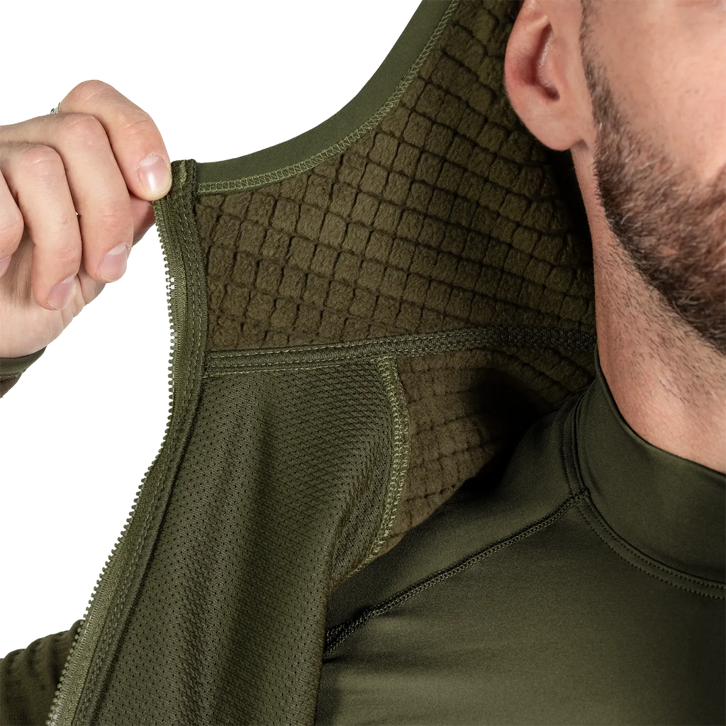 Plast Hood Jacket Olive