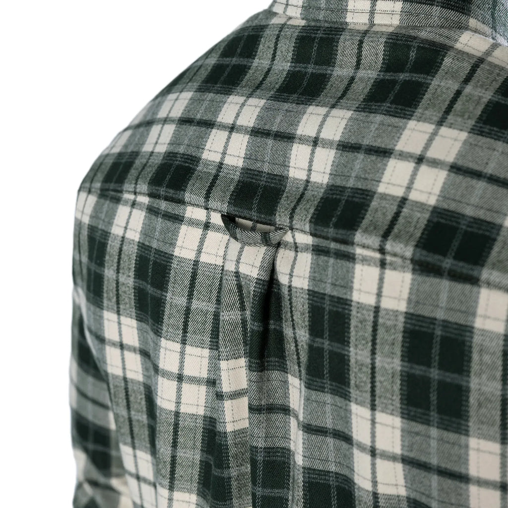 "Bureviy" Shirt Olive/White