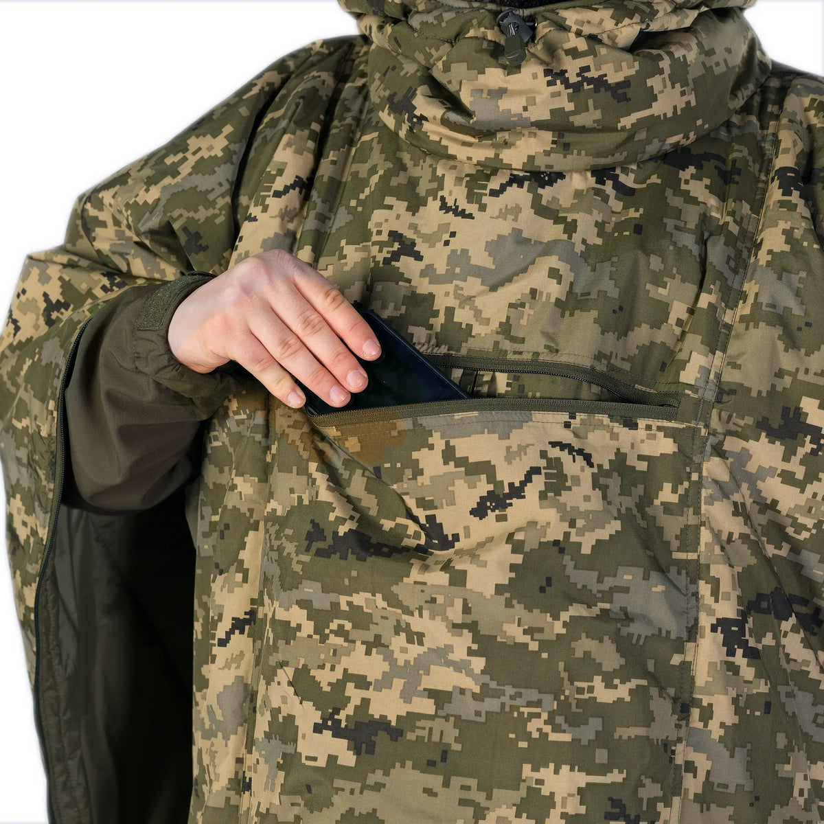 Insulated Poncho-transformer Kireya Pixel