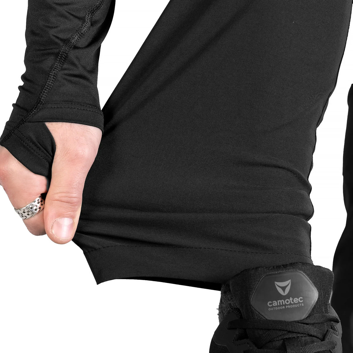 Lizard Light Nylon Pants Black