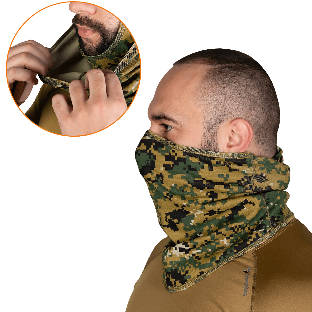 Balaclava Pro Ribana Marpat Brown