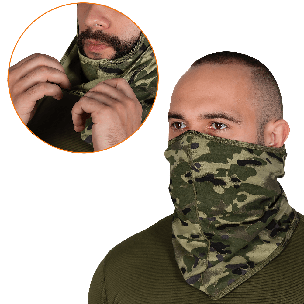 Balaclava Pro Ribana MTP Olive