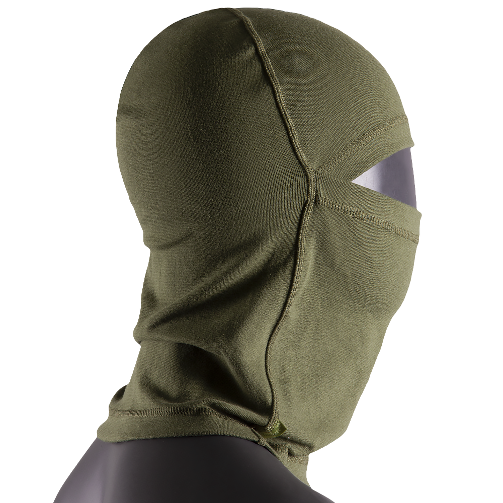 Basic Ribana Balaclava Olive
