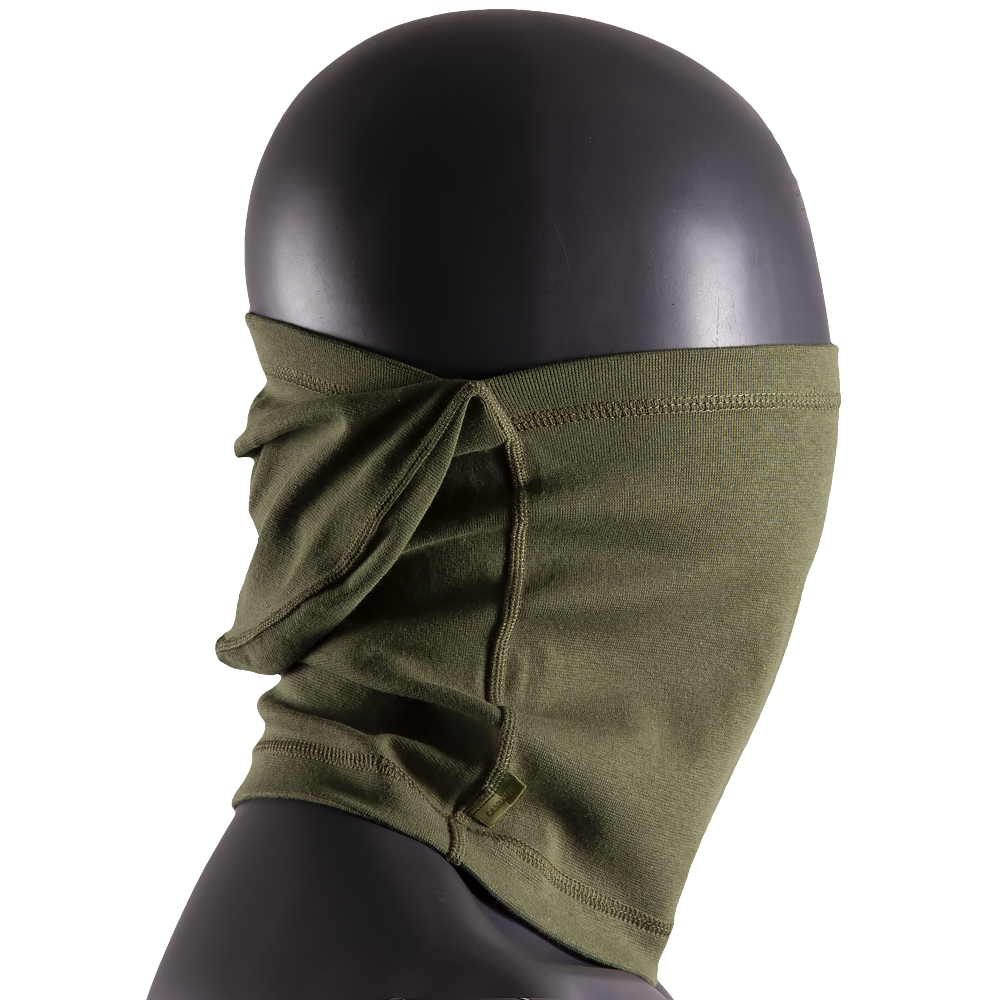 Basic Ribana Balaclava Olive