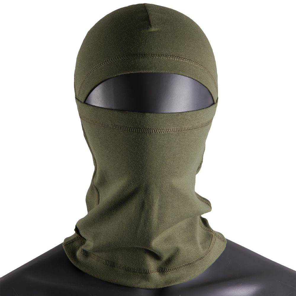 Basic Ribana Balaclava Olive