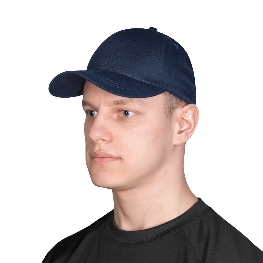 Baseball Cap New Fix Rip-Stop Teflon Dark Blue