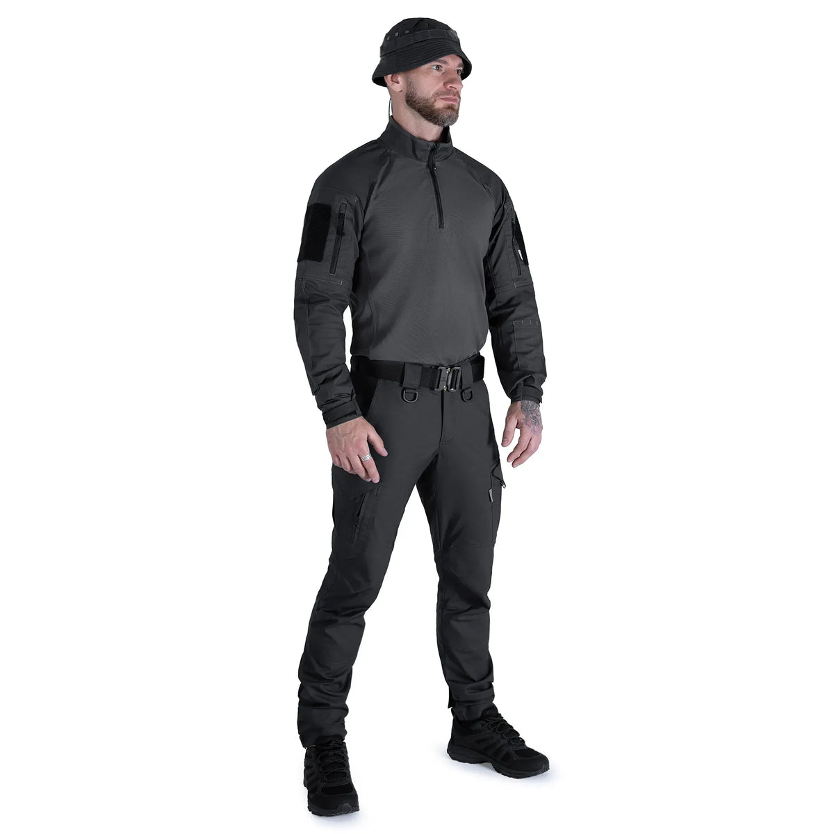 Combat Shirt Raid Rip-Stop Stretch/CoolPass Pique LT Graphite