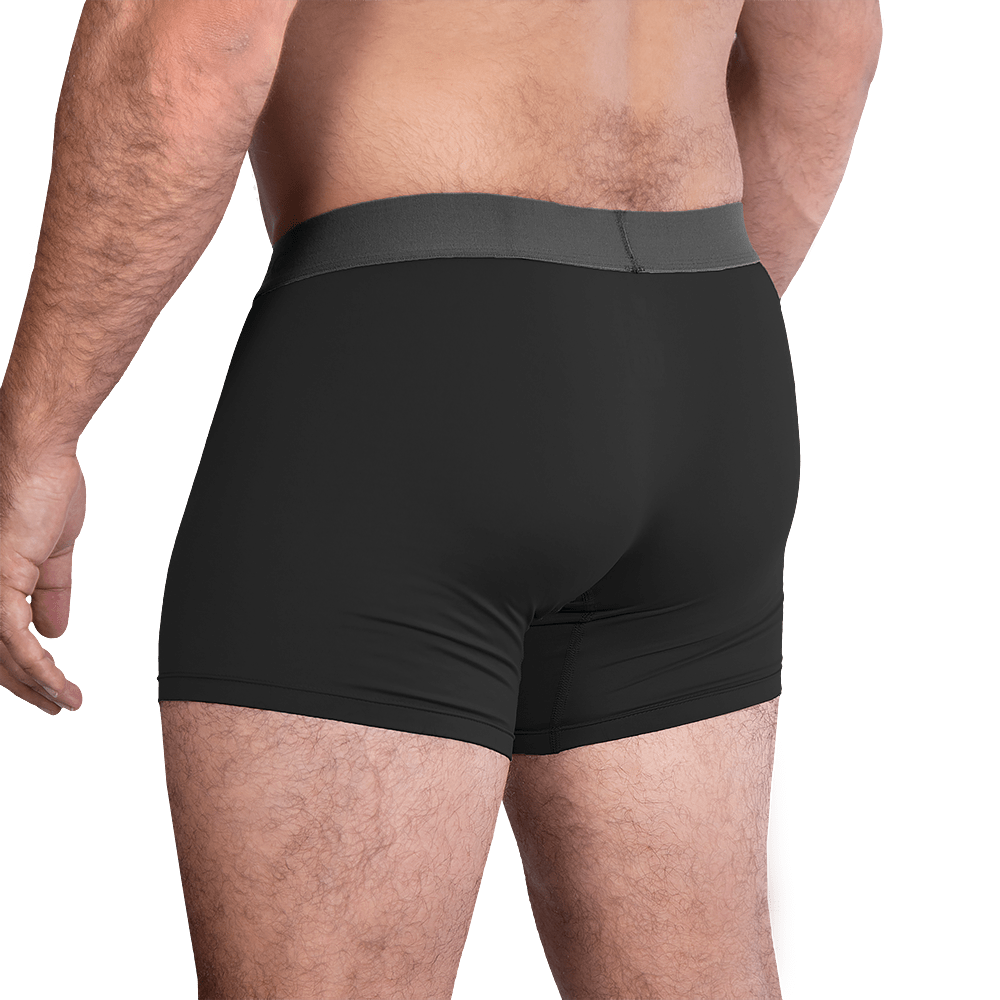 Men's boxer briefs set Black