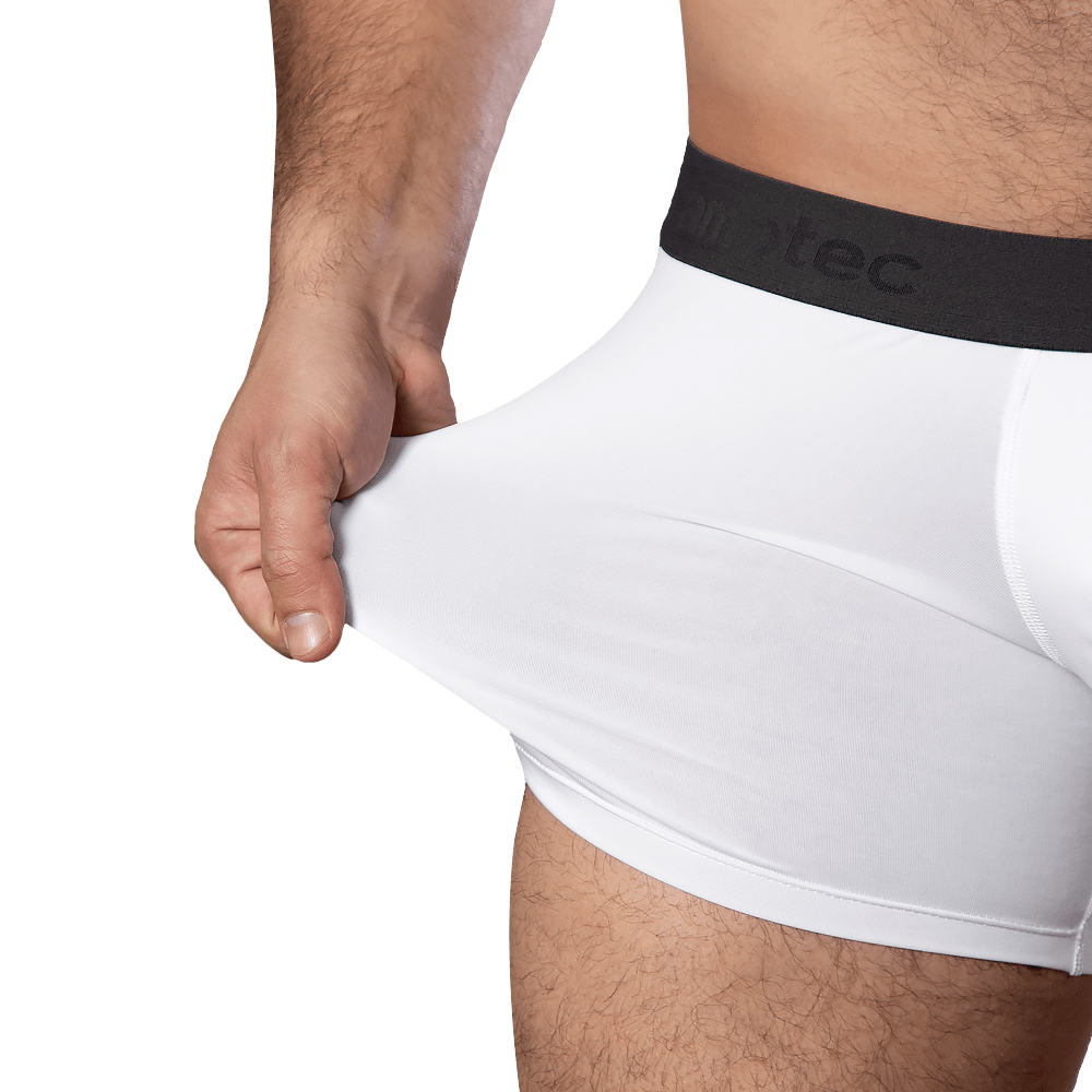 Men's Boxer Briefs White