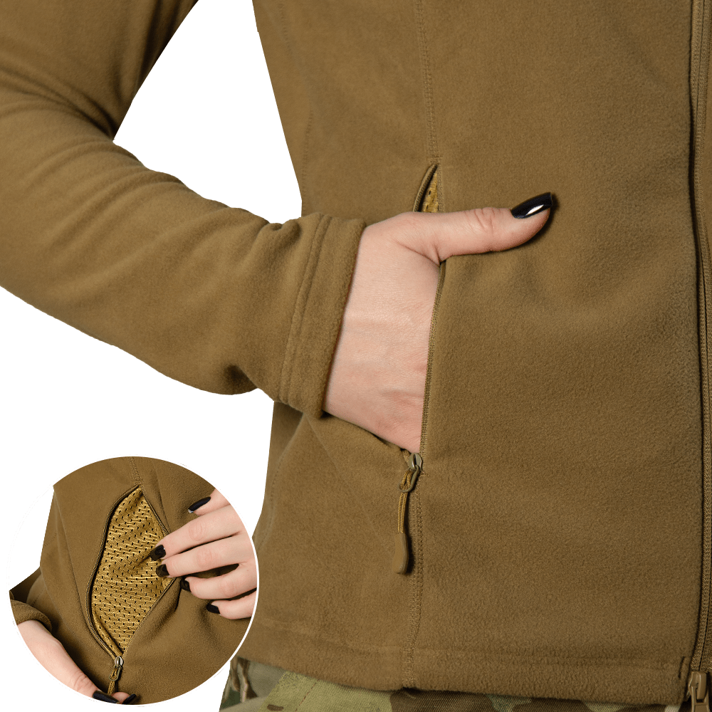Pani Meadow 100 Fleece Jacket Coyote