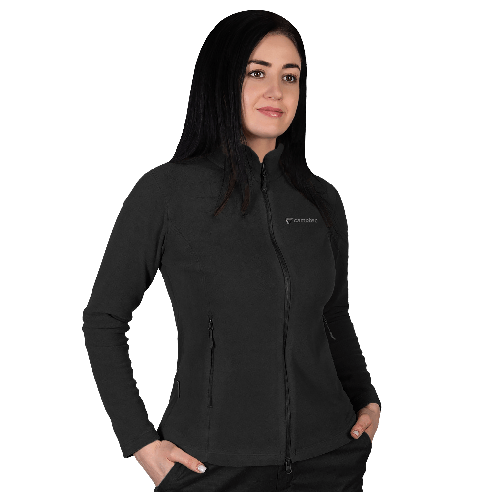 Fleece Jacket Pani Meadow Logo Black