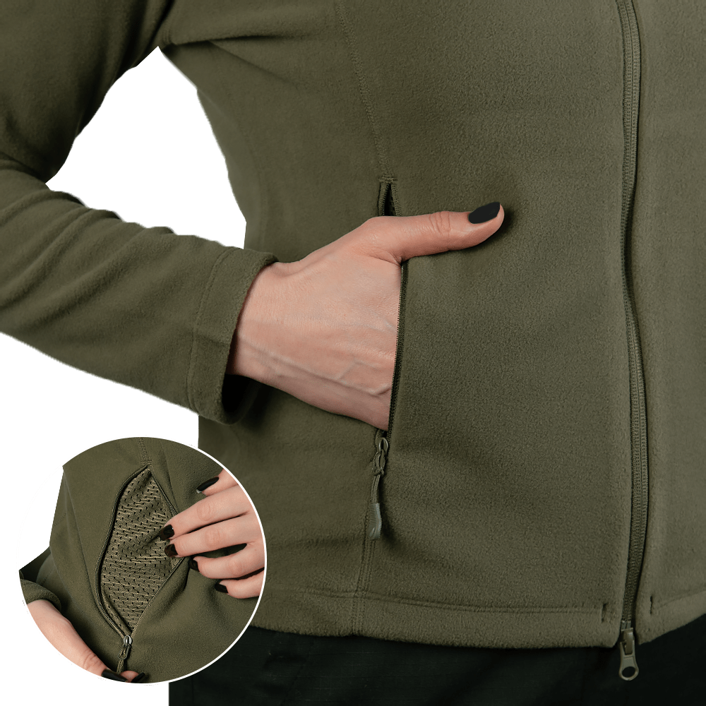 Fleece Jacket Pani Meadow 100 Olive