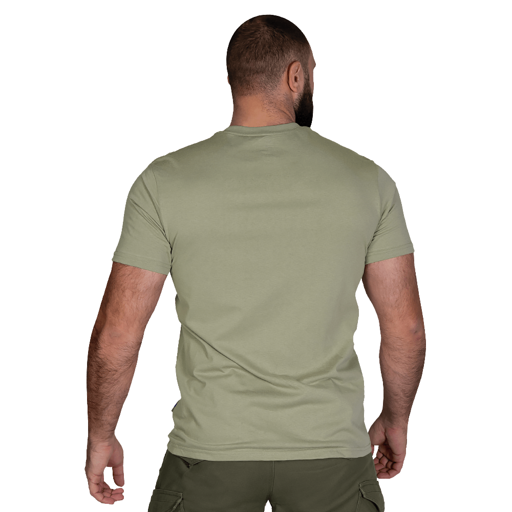 T-shirt Bavovna Falcon Khaki
