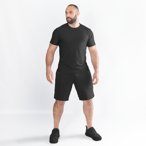 T-shirt Chiton CoolPass Grid 2.0 Black