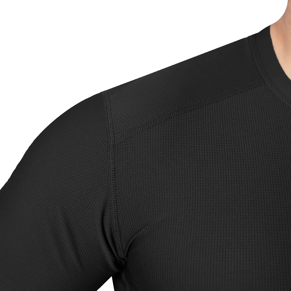 T-shirt Chiton CoolPass Grid 2.0 Black