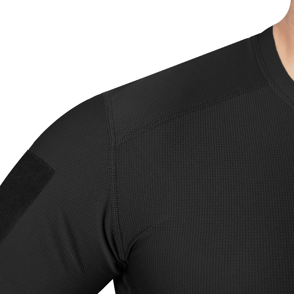 Chiton Patrol CoolPass Grid 2.0 Black T-shirt