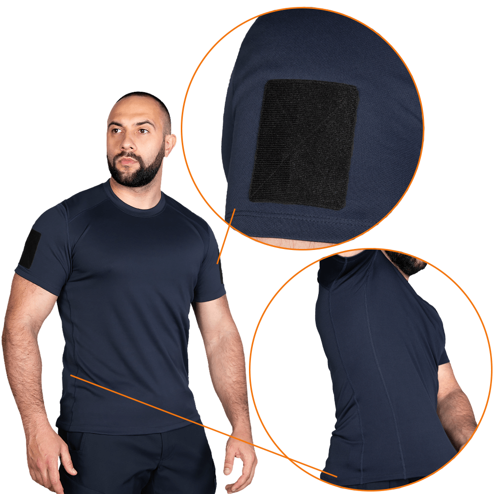 Chiton Patrol Dark Blue T-shirt