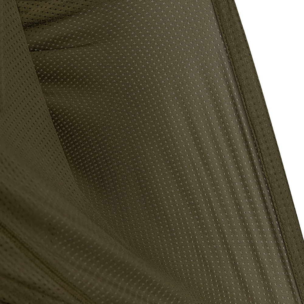 Chiton Patrol Grid Olive T-shirt