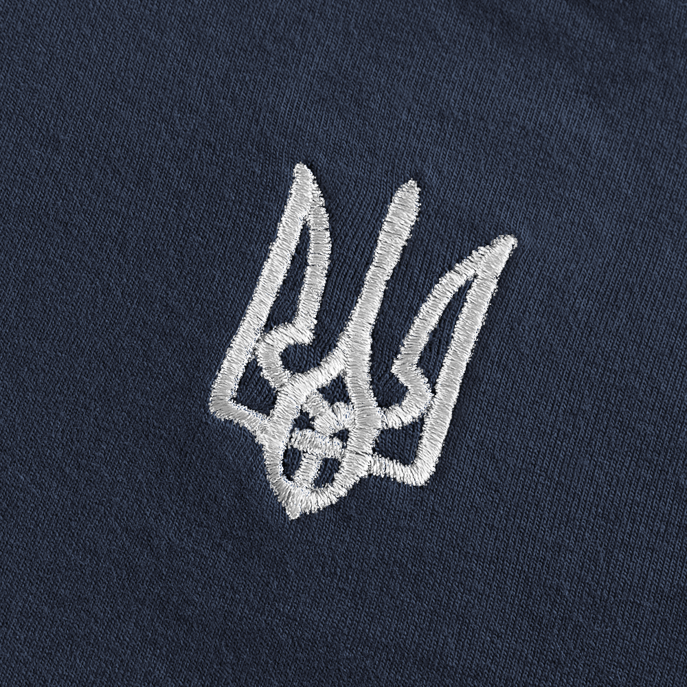Modal T-shirt Dark blue (white trident)