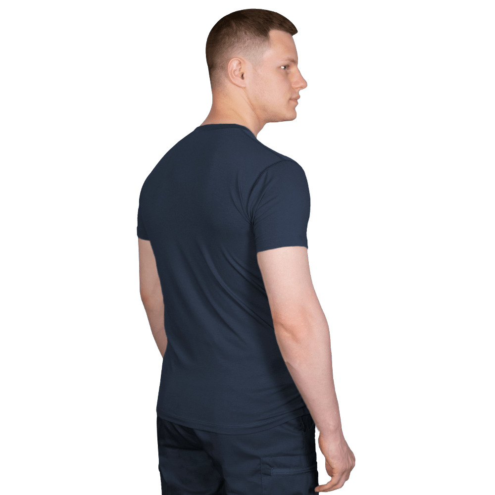 Modal T-shirt Dark blue (white trident)