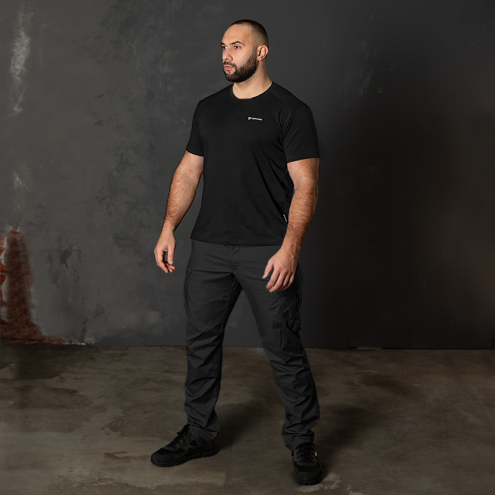 Totem Bavovna (Logo Ref) T-shirt Black