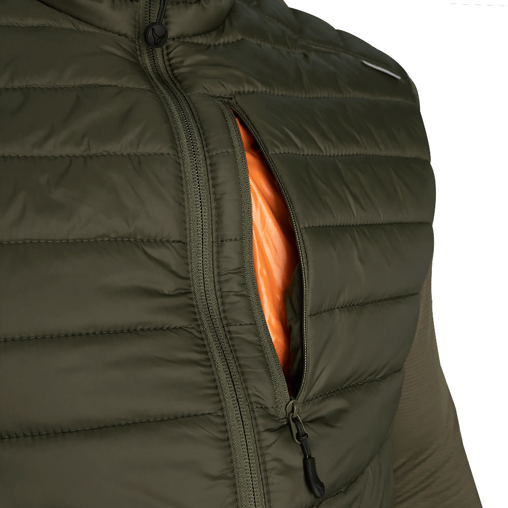 Vest Storm G-Loft 100 Olive/Orange