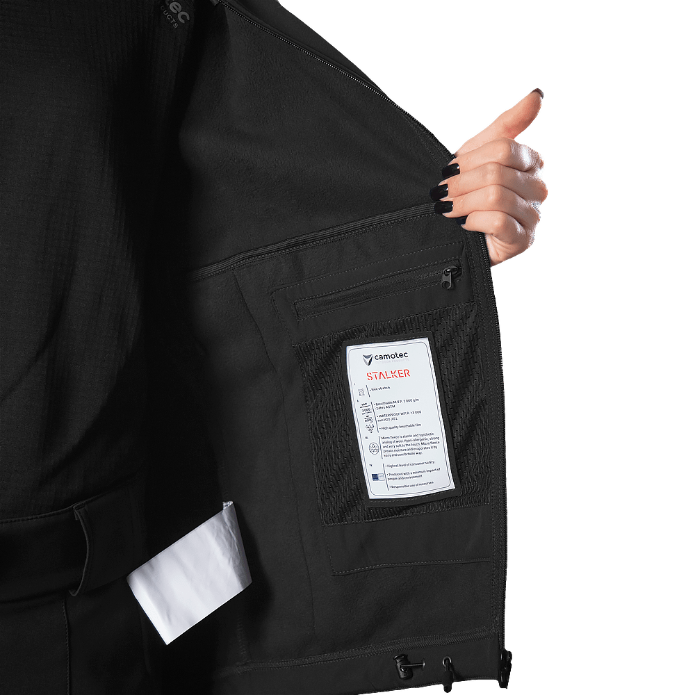 Women's Jacket Pani SoftShell Black