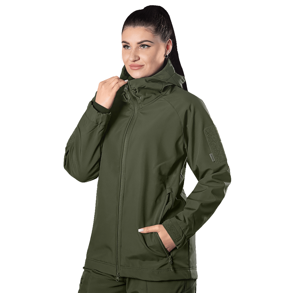 Women's Jacket Pani SoftShell Olive