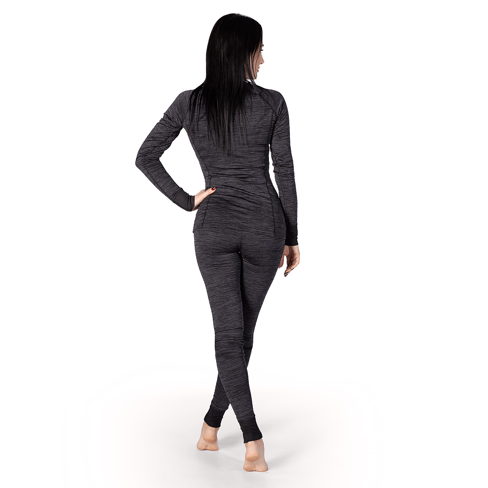LVL2 Pani Polarheat QS Pro Women's Thermal Underwear Gray Melange