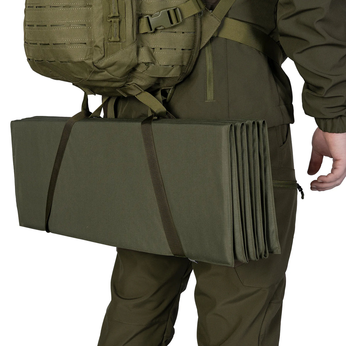 Folding sleeping mat, Olive
