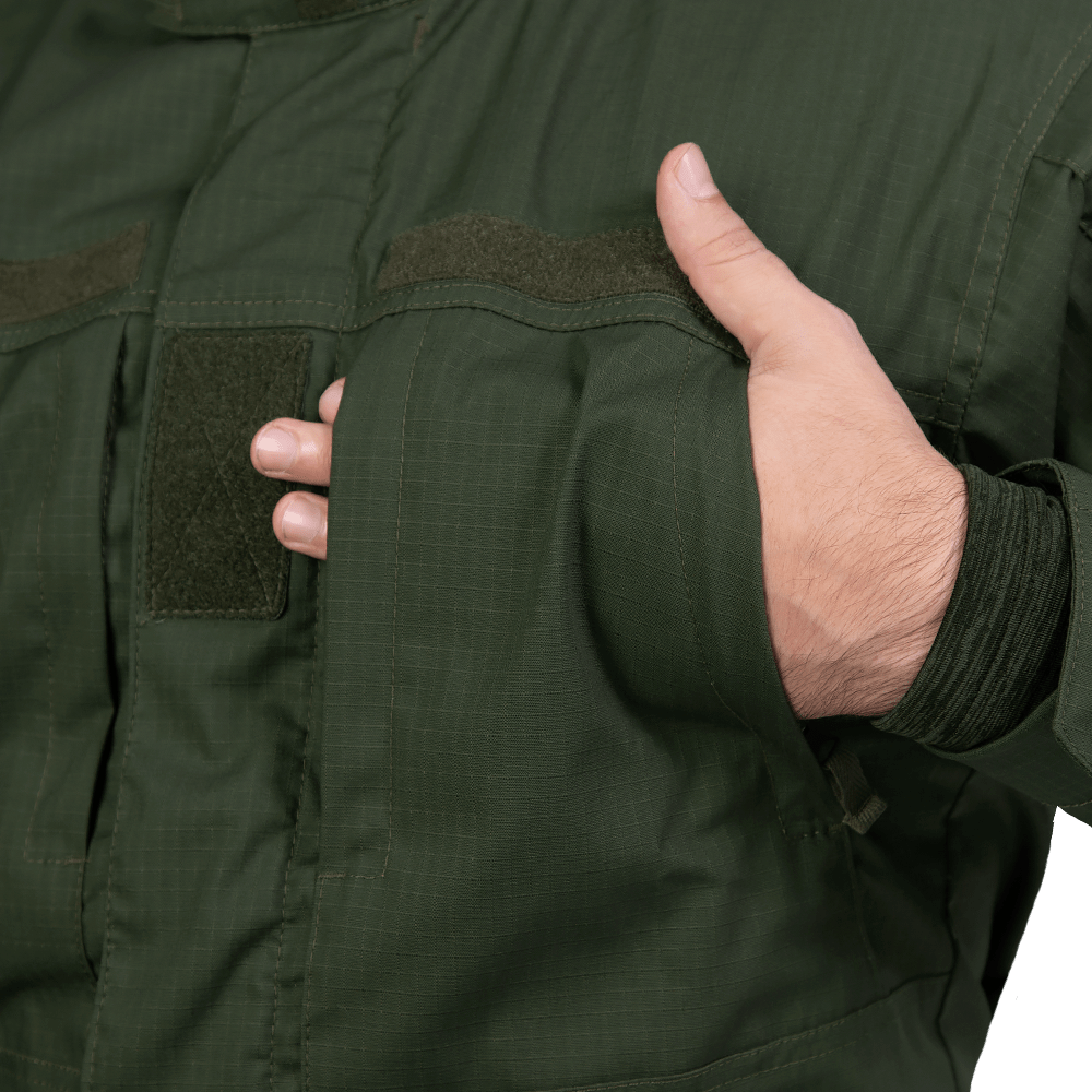 Perimeter Rip-Stop jacket Green Olive