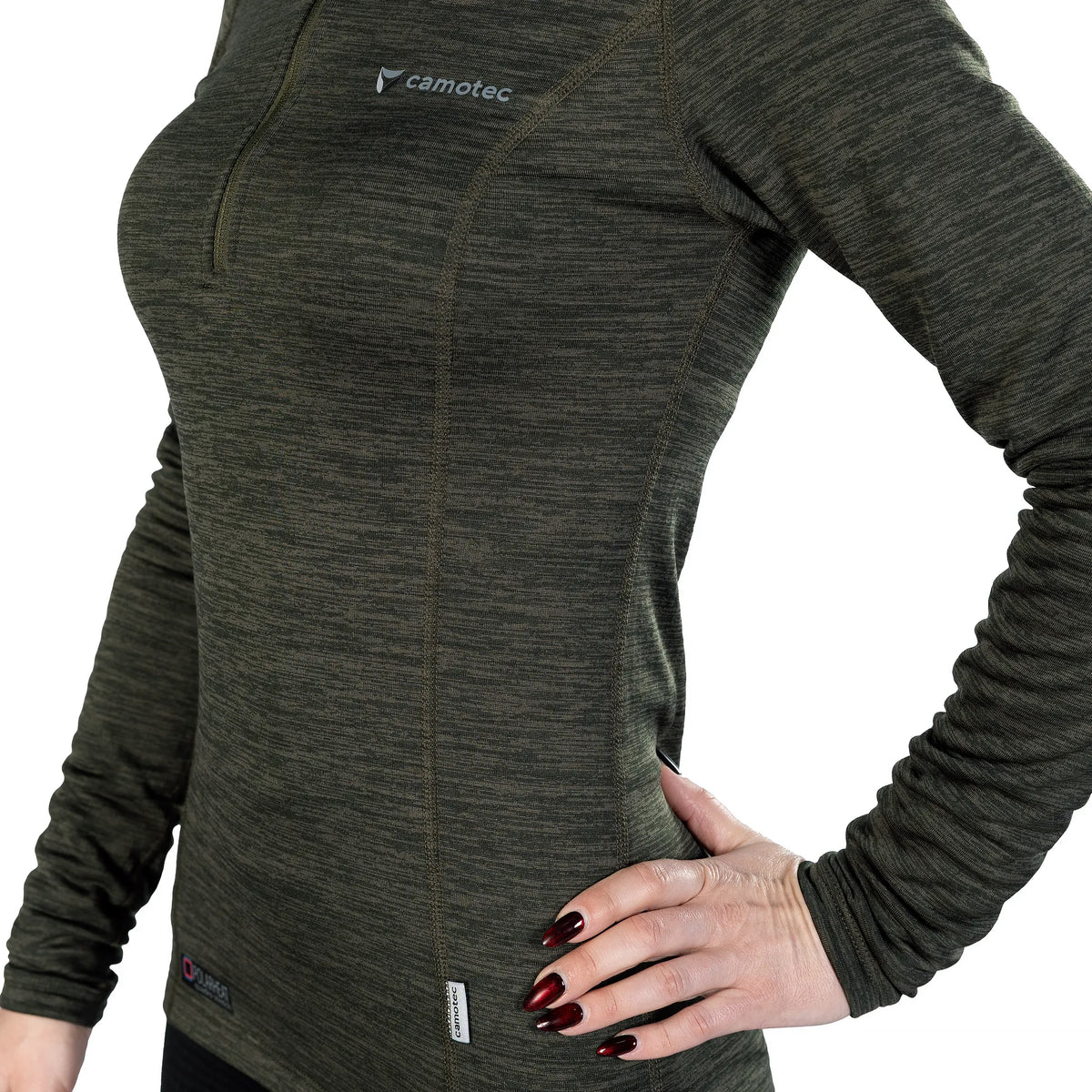 Pani Hawk Polarheat QS Pro Fleece Olive Melange