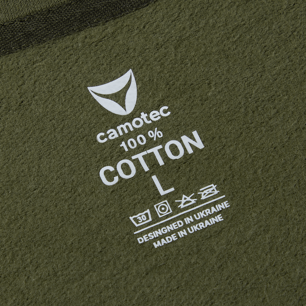 Basic Sweatshirt Olive (golden trident)