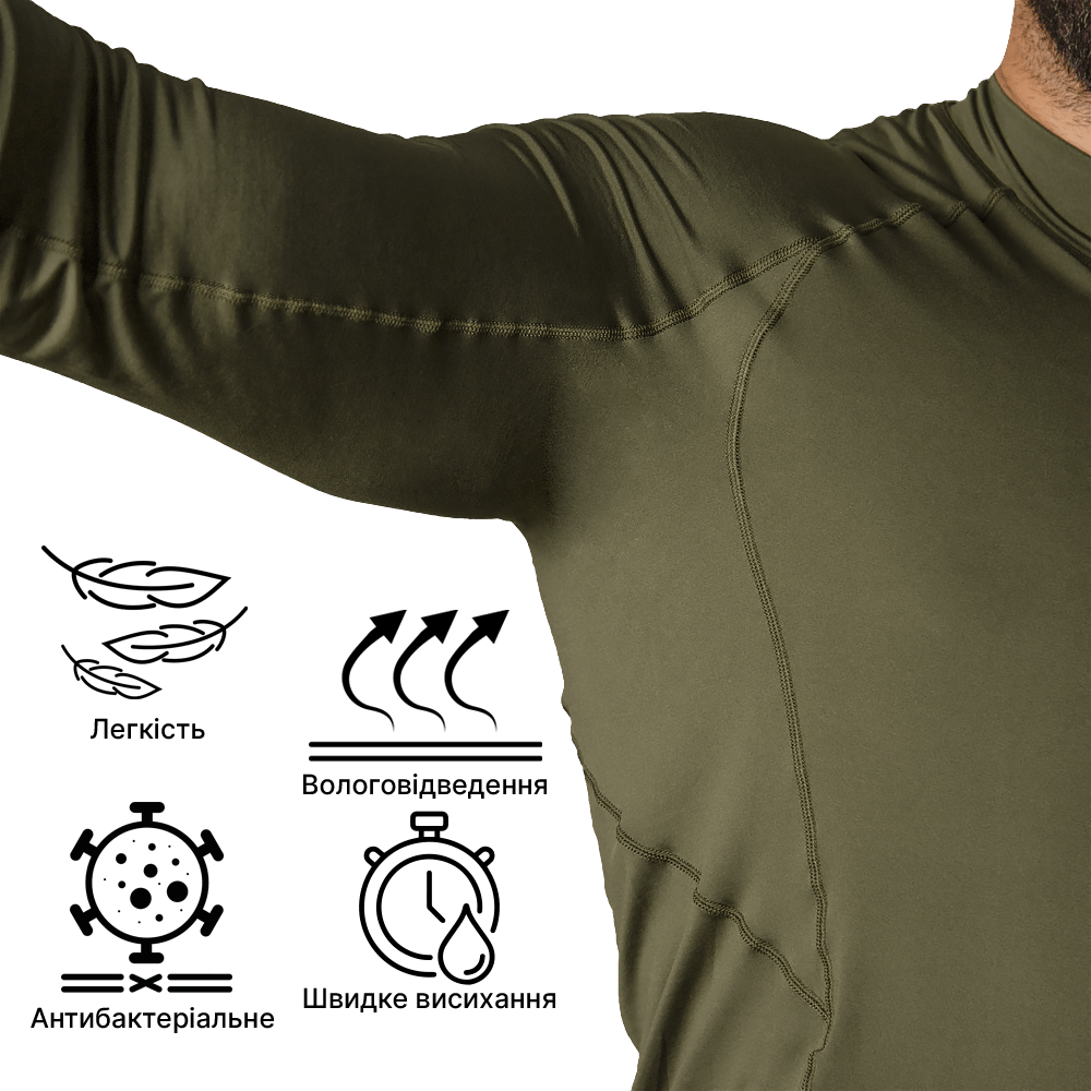 Basic underwear set LVL1 2.0 SJ Olive