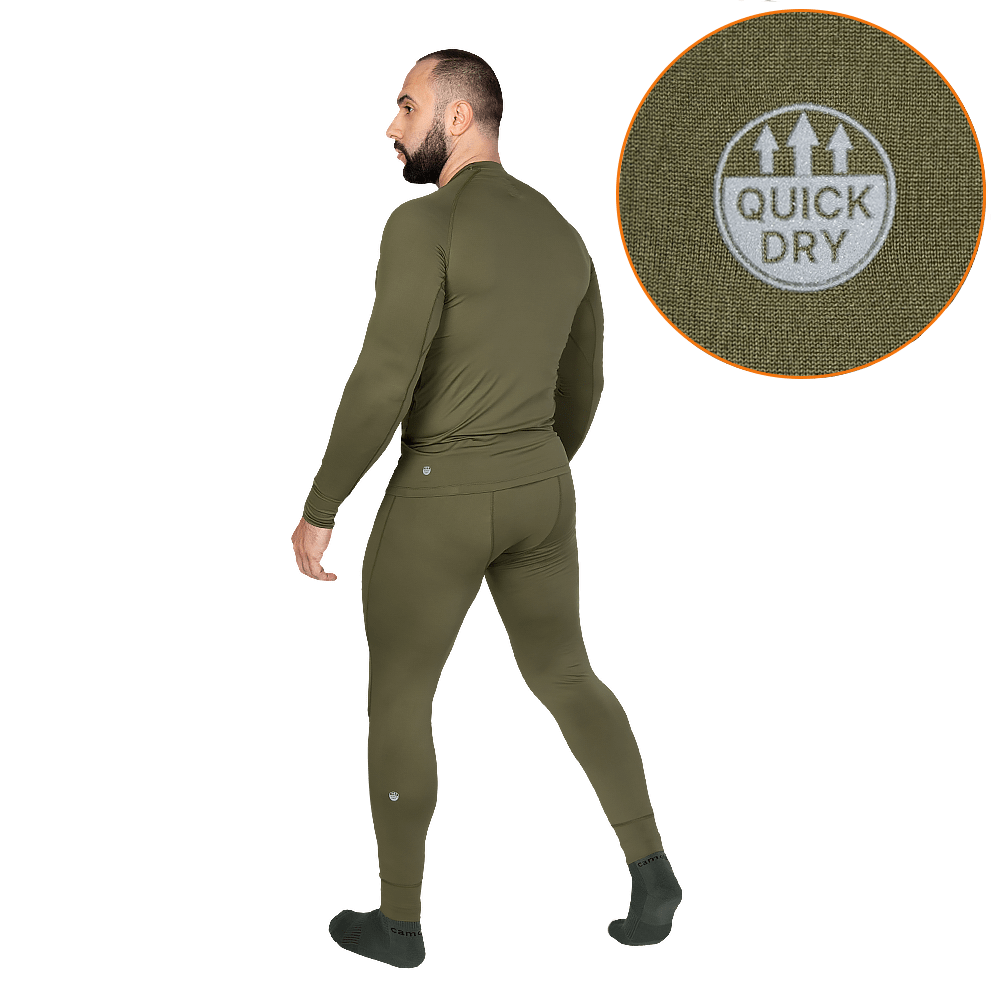 Basic underwear set LVL1 SJ Olive