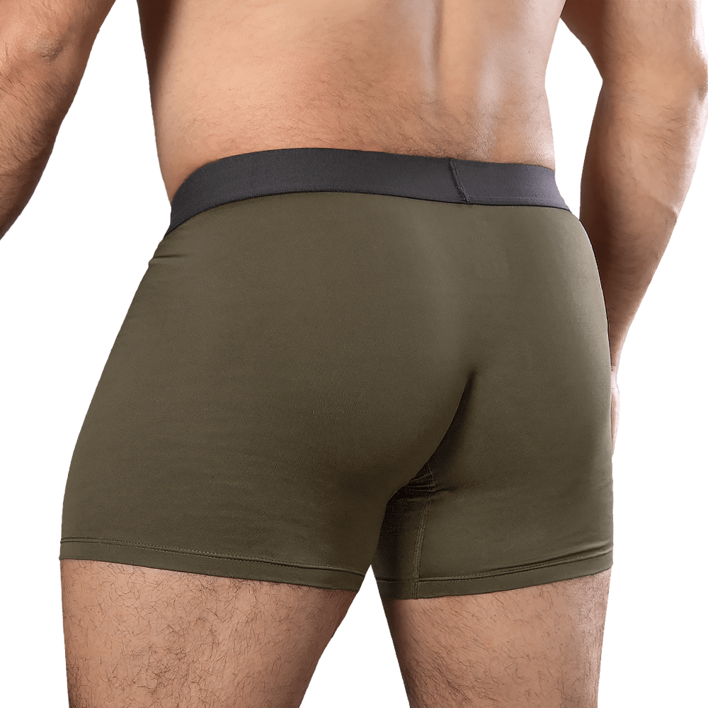 Men's boxer briefs set Olive