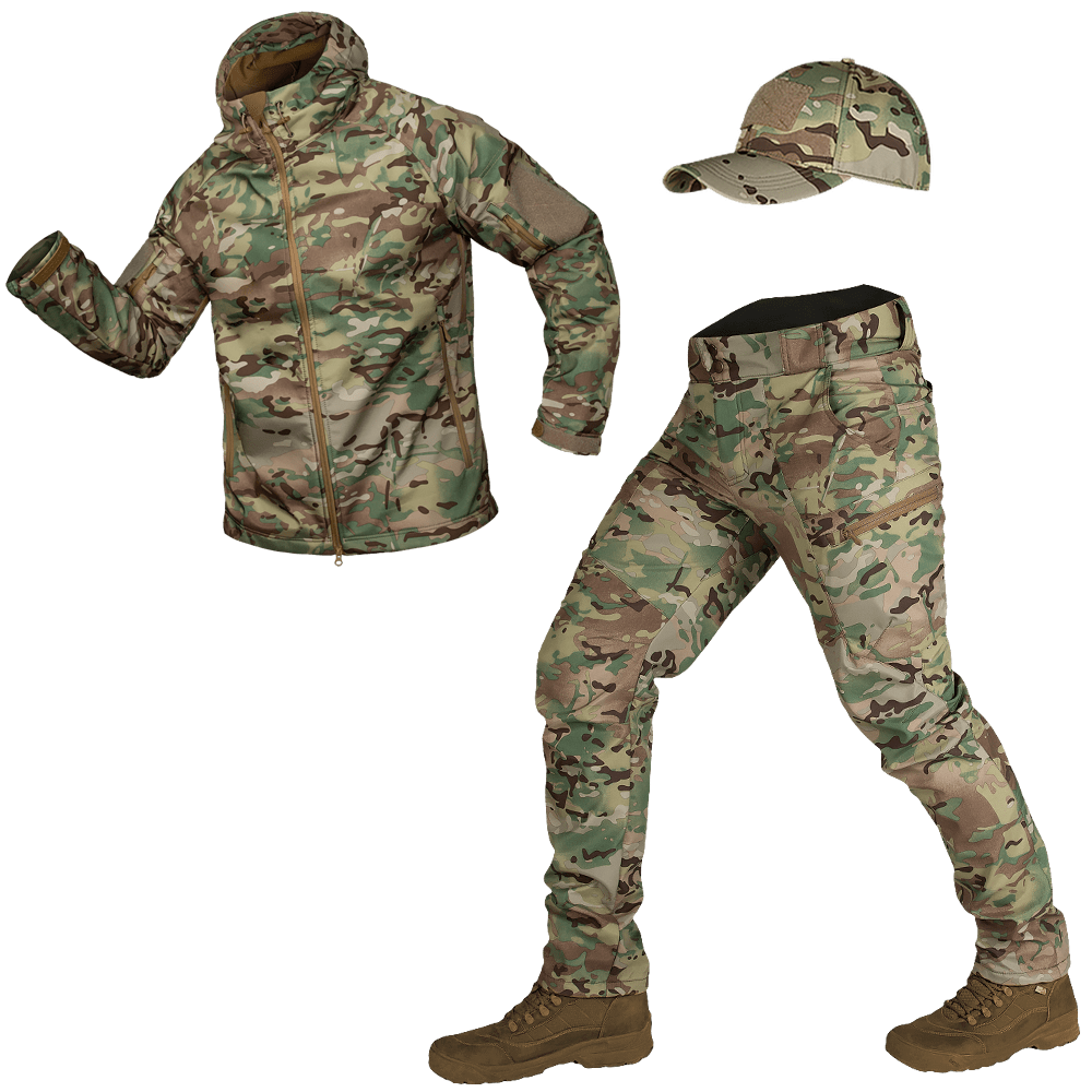 Suit CM Stalker SoftShell MC + baseball cap