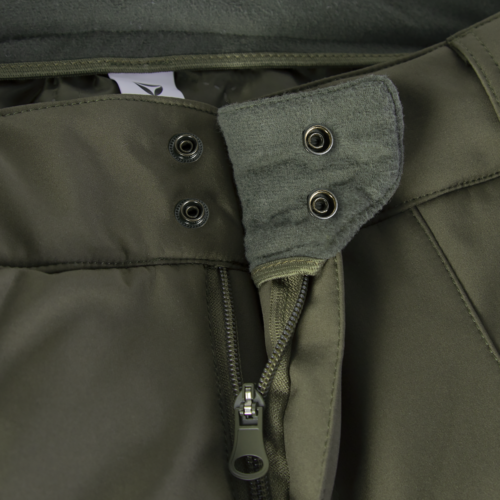 Cyclone SoftShell Olive Suit