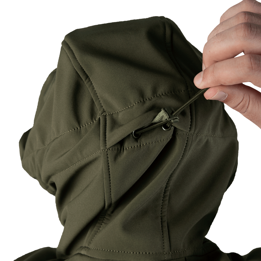 Cyclone SoftShell Olive Suit
