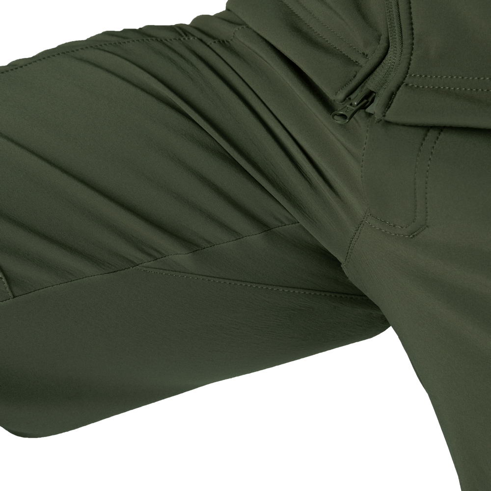 Stalker SoftShell Olive Suit + Baseball Cap