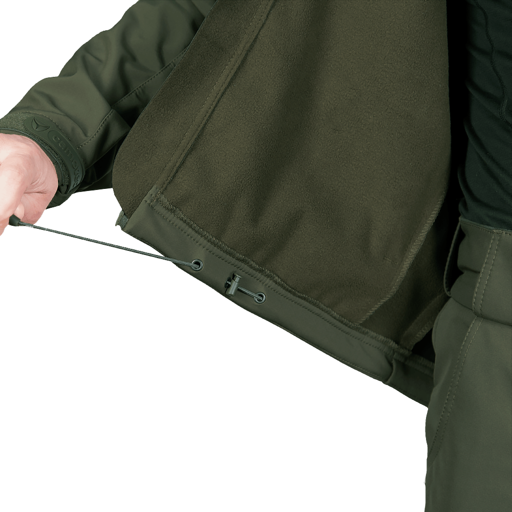 Stalker SoftShell Olive Suit + Baseball Cap