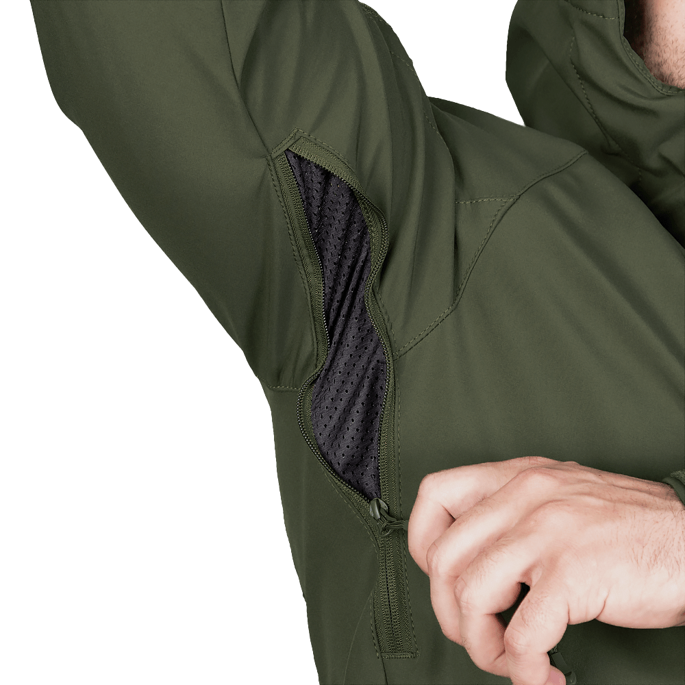Stalker SoftShell Olive Suit + Baseball Cap