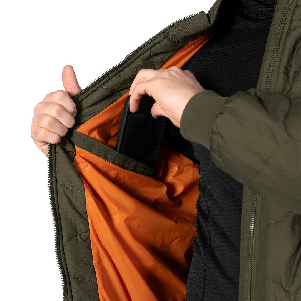 Woobie Bomber Jacket Olive