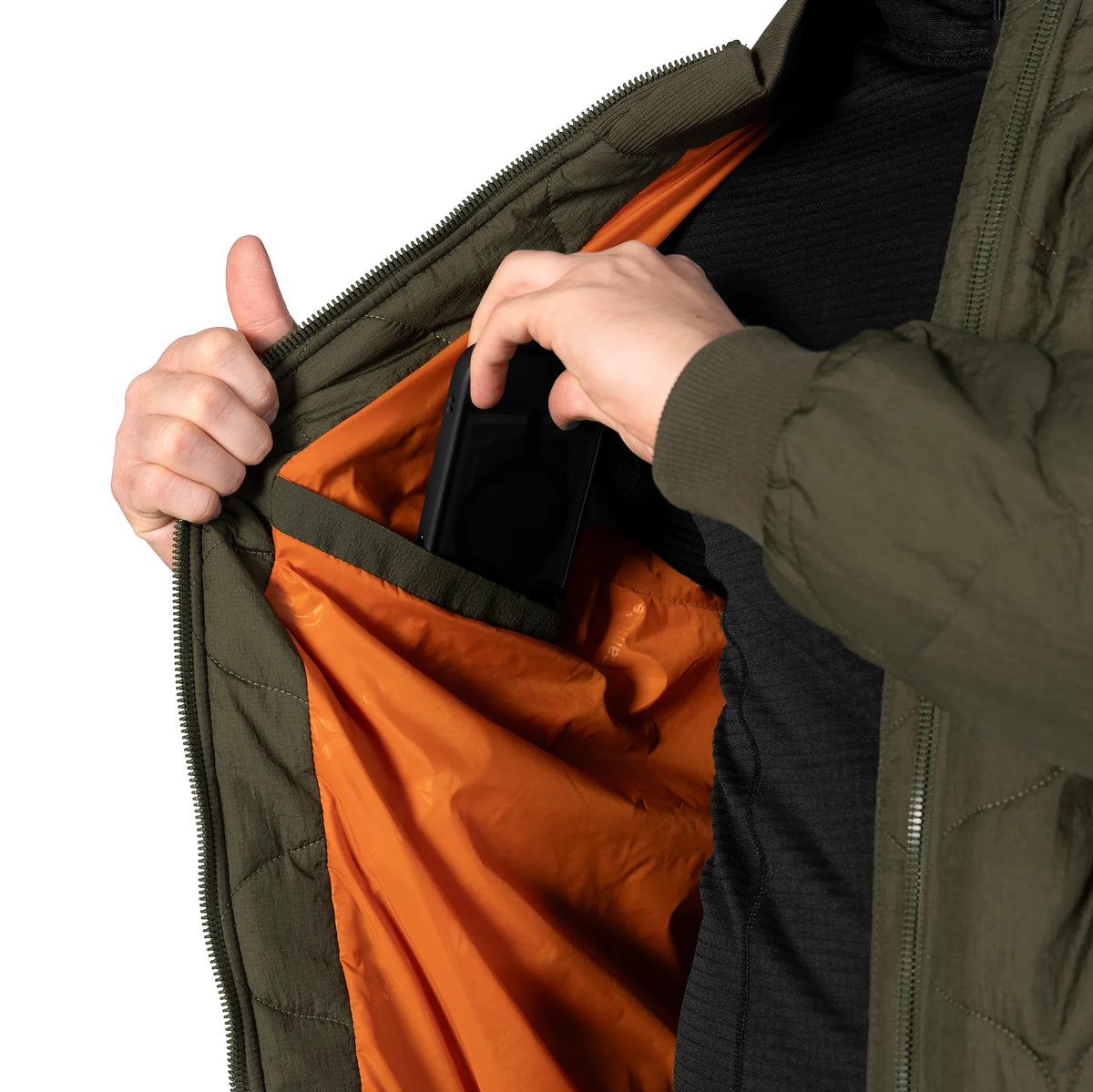Woobie Bomber Jacket Olive